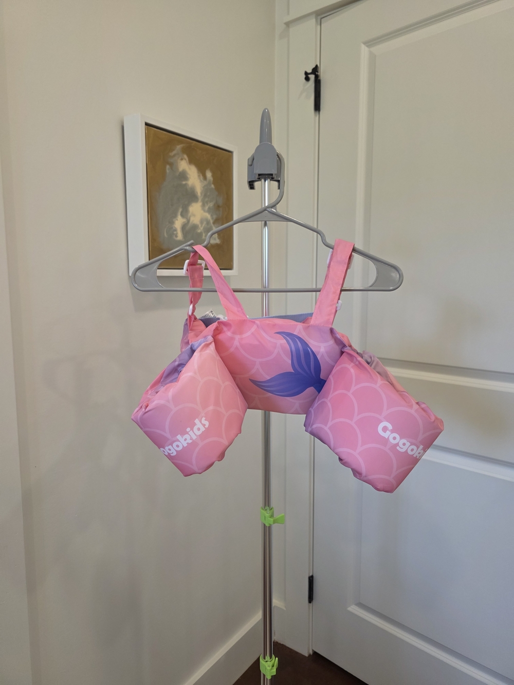 Gogo Kids Pink Mermaid Kids Puddle Jumper 30 - 50 Lbs